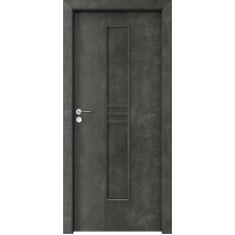Porta STYL 1 s plnou doskou Betón Tmavý 